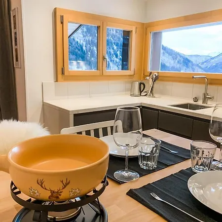 Albina Alpenblick Leukerbad Esterno foto