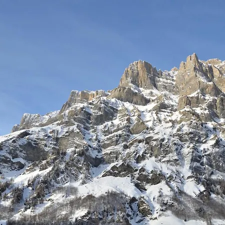 Albina Alpenblick Leukerbad Esterno foto